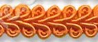 Bild 1 von Borte Posamentborte - 8 mm breit - orange