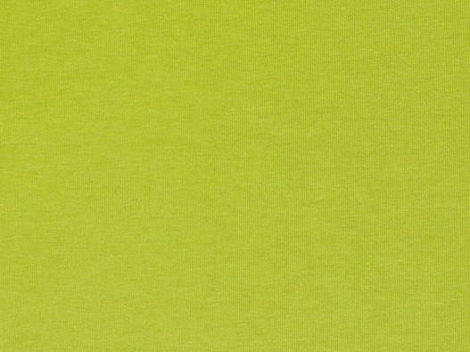 Bild 1 von Reststück Stretchjersey Stoff - lime grün - 50 cm
