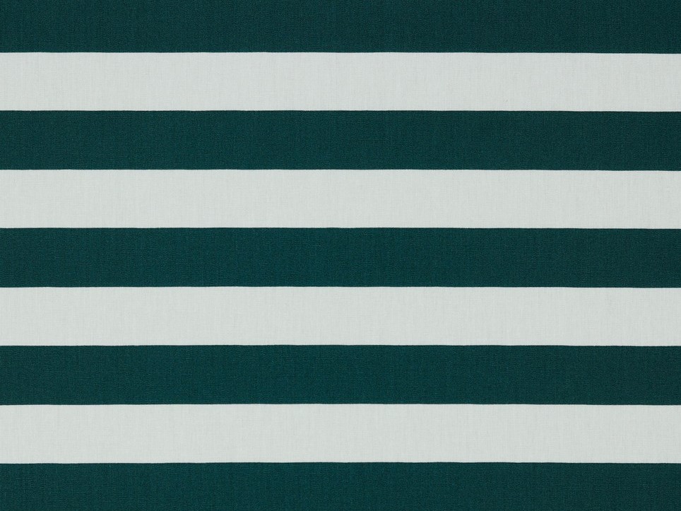 Bild 1 von Baumwollstoff Popeline Streifen Maxi - dunkelgrün weiß - 25mm - 50 cm