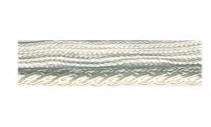 Bild 1 von Paspel Paspol  / Biese Satin - gedreht - 10 mm breit - creme weiß - Farbe 51