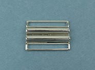 Bild 1 von Verschluß Schließe - Metall - silberfarben - 4 cm