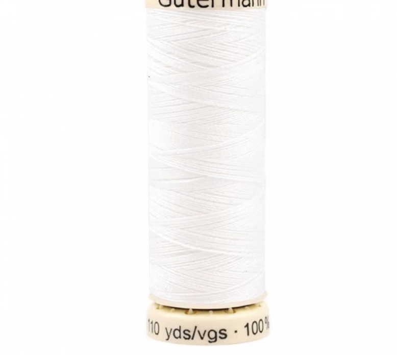 Bild 1 von Gütermann universal Polyester Nähgarn - 100m Spule - Farbe 800 weiß
