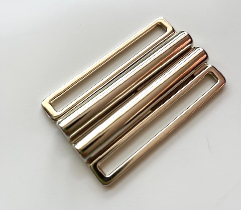 Bild 1 von Verschluß Schließe - Metall - goldfarben - 6 cm