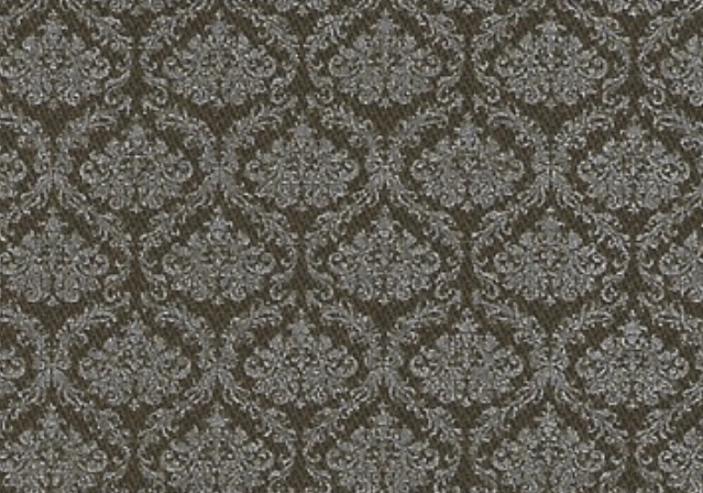 Bild 1 von Reststück Trachten Dirndl Stoff  Baumwollköper - knitterarm- Ornamente - olivgrün  - 75 cm