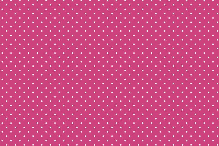 Bild 1 von Punkte Stoff Dirndl Rock Schürze pink - 50 cm