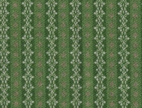 Bild 1 von Trachten Dirndl Stoff  Baumwollköper  knitterarm Rankenmuster grün  - 50 cm