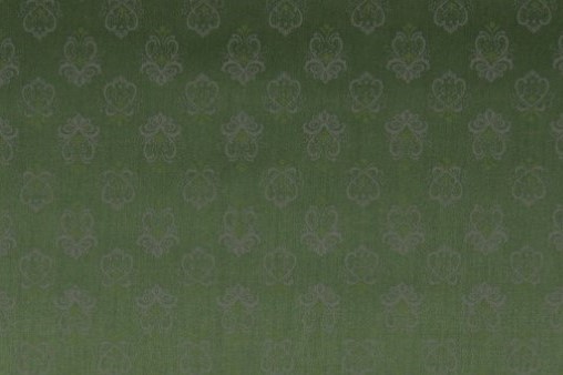 Bild 1 von Dirndl Stoff Baumwollsatin Ornamente - flaschengrün grau - 50 cm