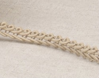 Bild 1 von Posamentborte - 8 mm breit - sand - Farbe 40