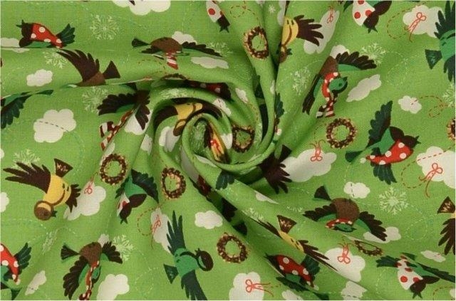 Bild 1 von Wintervögel - grün - 50 cm