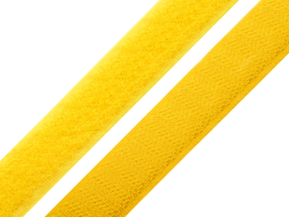 Bild 1 von Klettband Klettverschluss - 20 mm - gelb