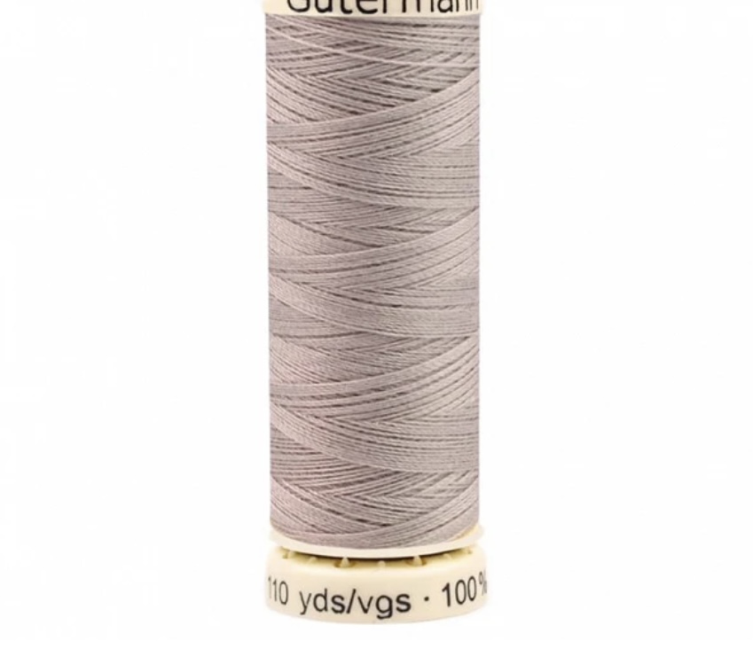 Bild 1 von Gütermann universal Polyester Nähgarn - 100m Spule - Farbe 118 light grey