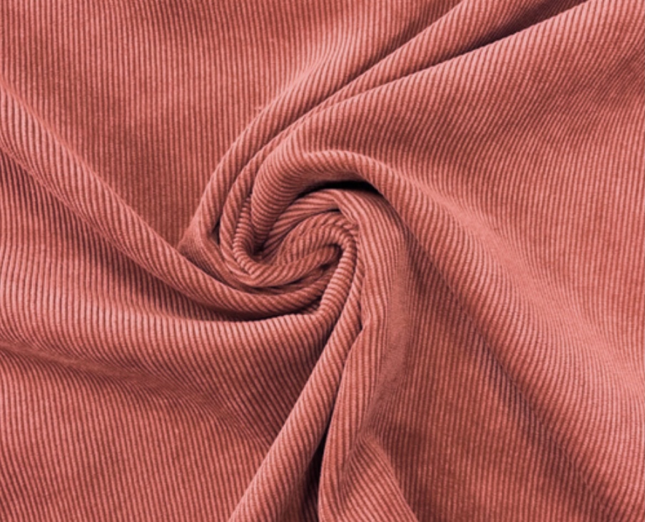 Bild 1 von Reststück Breitcord Samtcord - terra - 200 cm