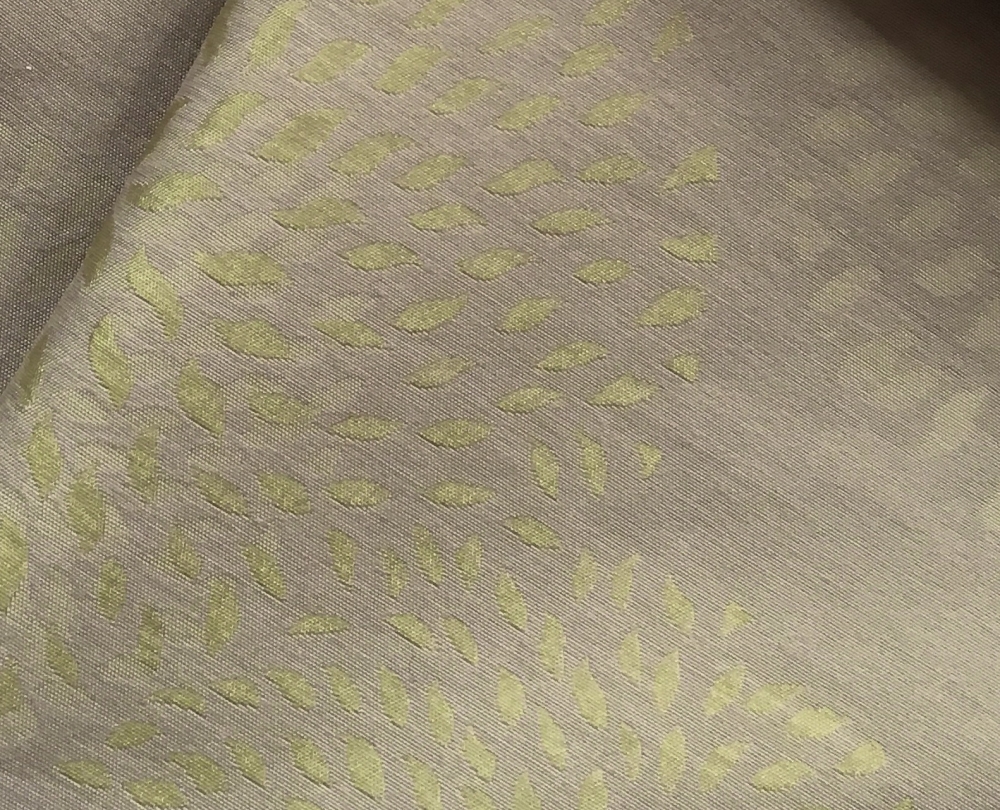 Bild 1 von Jacquard Rock Dirndl Stoff  Mischgewebe - dunkel sand gold  - 50 cm