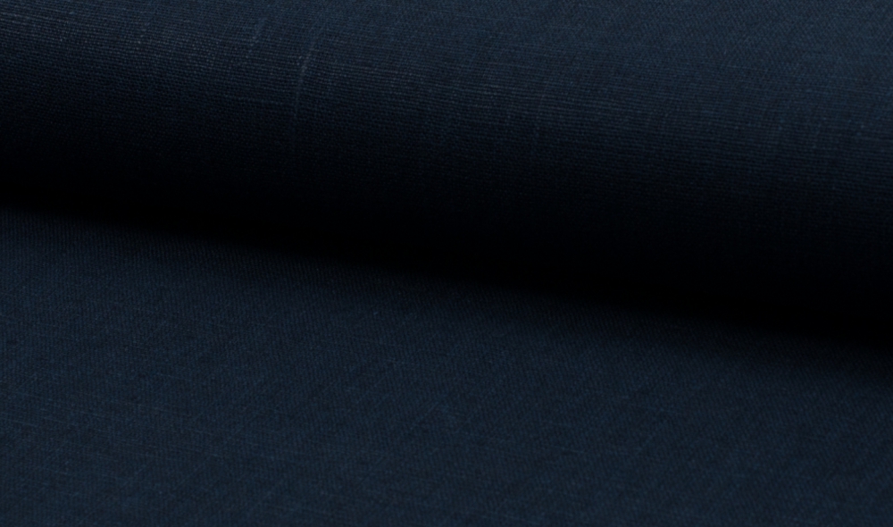 Bild 1 von Leinenstoff - nachtblau - Dirndl - 50 cm
