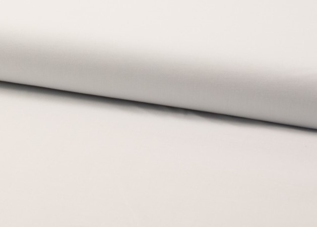 Bild 1 von Reststück Stretch- Blusenstoff Dirndlbluse Baumwolle uni - weiß - 28 cm