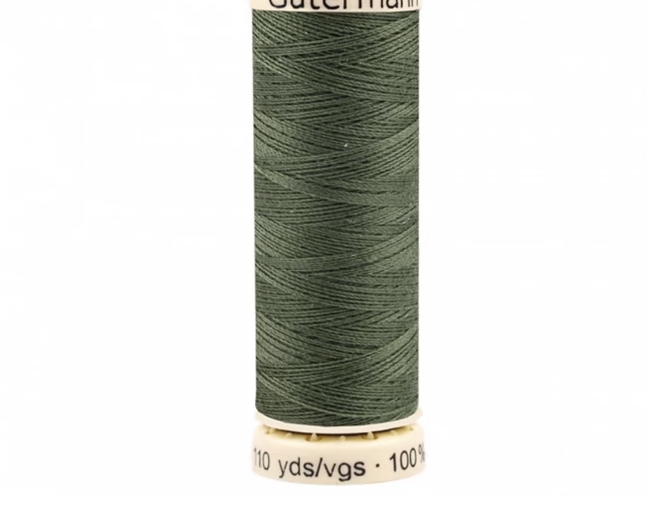 Bild 1 von Gütermann universal Polyester Nähgarn - 100m Spule - Farbe 296 graugrün 