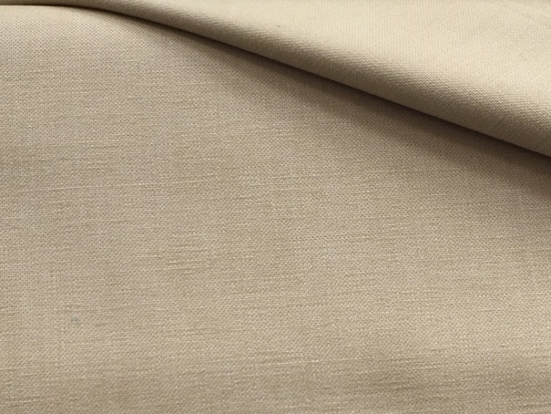 Bild 1 von Dirndlstoff uni - knitterarm gewebt - sand gold meliert  - 50 cm