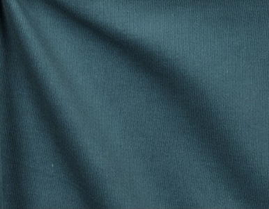 Bild 1 von Reststück Feincord / Samt Samtcord - petrol pastell- 115 cm