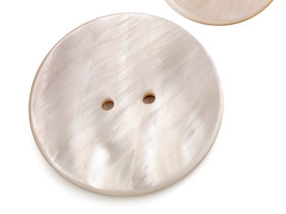 Bild 1 von Perlmuttknopf - Knopf - Jacke Janker - Perlmutt 2,5 cm