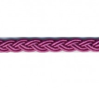 Bild 1 von Posamentborte Tresse geflochten - 6 mm breit - beere - Farbe 78