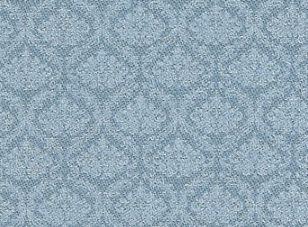 Bild 1 von Trachten Dirndl Stoff  Baumwollköper - knitterarm - Ornamente - zartblau  - 50 cm