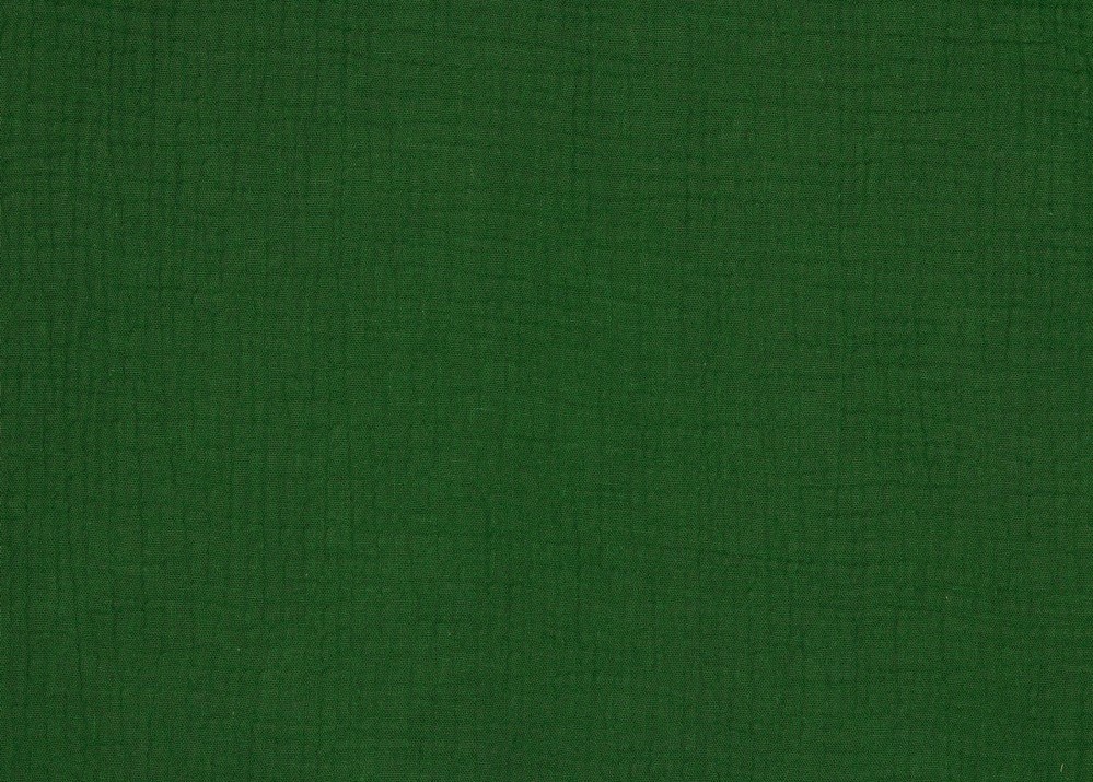 Bild 1 von Baumwollstoff Musselin - dunkelgrün -  50 cm