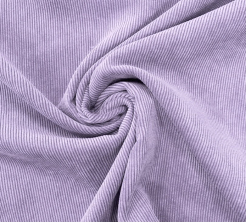 Bild 1 von Reststück Breitcord Samtcord - flieder - 45 cm