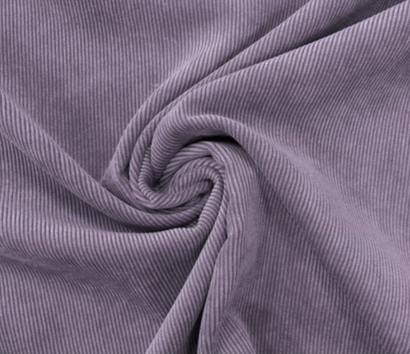 Bild 1 von Reststück Breitcord Samtcord - lavendel  - 200 cm