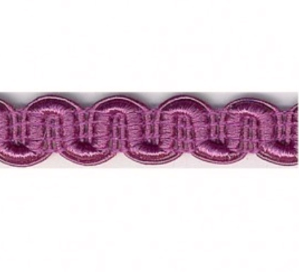 Bild 1 von Posamentborte Bogen - 10 mm breit - dunkle beere - Farbe 89
