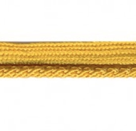 Bild 1 von Paspel Paspol  / Biese Satin - gedreht - 10 mm breit - helles senfgelb - Farbe 52