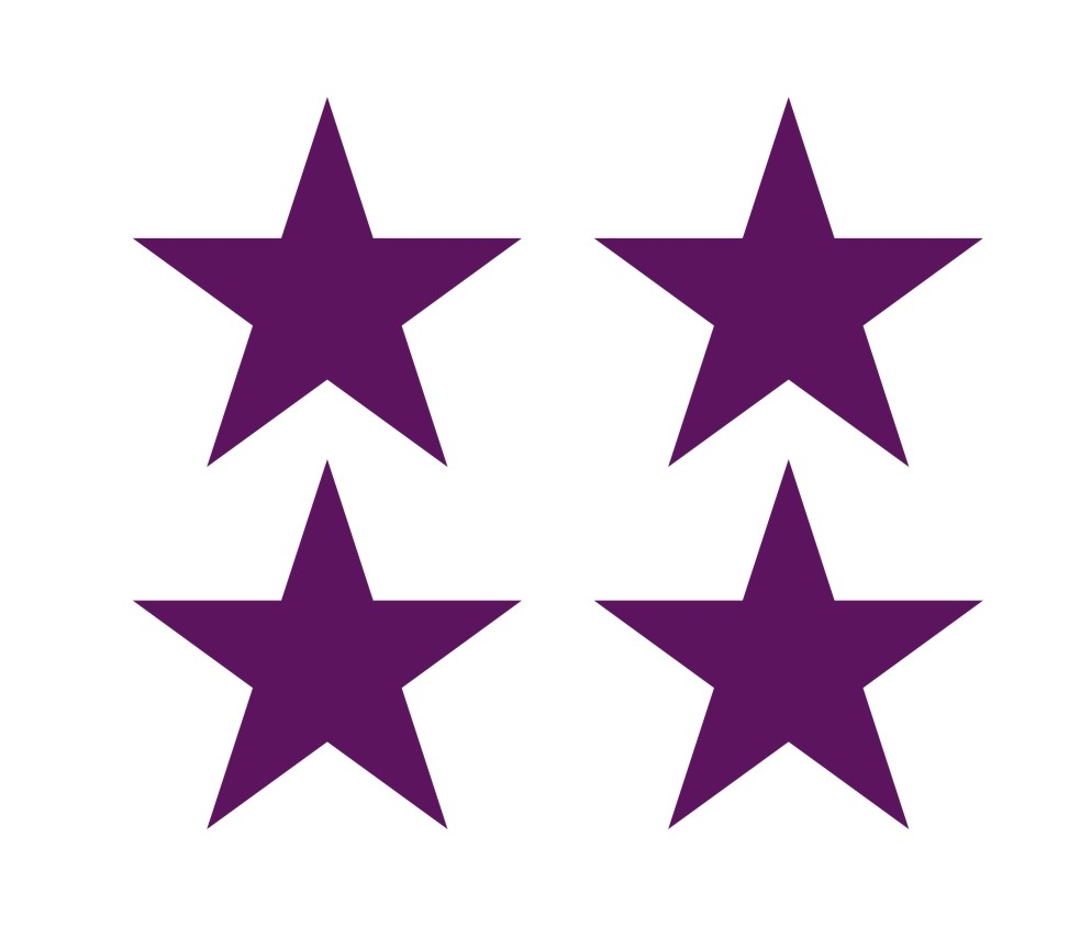 Zigarettenschachtel Sterne 6,2 x 2,8 x 9,5 cm violett/rosa 
