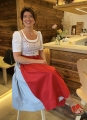 Bild 1 von Jacquard-Dirndl Stoffpaket silbergrau rot Maria