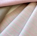 Bild 1 von Gobelin Jacquard - Dirndlstoff  gewebt  Streifen - zartrosa ivory - 100 cm