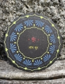 Indische Räucherkegel - 25 Stück inkl. Ton-Untersetzer in handbemalter Geschenkbox -  Oud Adlerholz