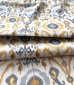 Bild 1 von Baumwollstoff - Indien  - blockprint Handdruck Ornamentmuster - 50 cm