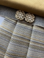 Bild 2 von Jacquard Samtcord Dirndl-Stoffpaket Querstreifen Spenzer Rock Franziska