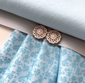 Bild 1 von Jacquard Dirndl-Stoffpaket Spenzer Rock aqua