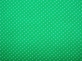 Punkte Stoff Dirndl Rock Schürze grasgrün - 50 cm