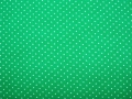 Punkte Stoff Dirndl Rock Schürze grasgrün - 50 cm