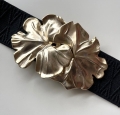 Bild 1 von Verschluß Schließe - Metall  - Blume groß - 5 cm