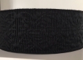 Gummiband für Trachtengürtel - schwarz 6 cm  - Dirndlgürtel elastisch