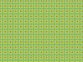 Baumwollstoff Popeline - geometrische Blumen  - grün - 50 cm