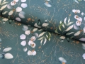 Bild 2 von Wollsatin Jacquard-Dirndl Stoffpaket seegrün Helena