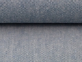 Bild 1 von Baumwoll-Mischgewebe Leinenoptik petrol pastel meliert - 100 cm