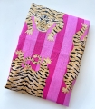Bild 1 von Baumwollstoff - Indien  - Handdruck Tiger - 50 cm