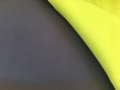 Softshell - grau mit gelber Innenseite -  50 cm