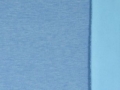 Rest Scuba Stoff - 2farbig - hellblau pastellblau - 25 cm