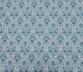 Bild 2 von Reststück Jacquard knitterfrei Ornamentmuster -  türkis  petrol pastell - 180 cm