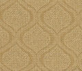 Bild 2 von Trachten Dirndl Stoff  Baumwollköper - knitterarm  -  Ornamente - gold - 50 cm