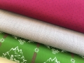 Kinder-Dirndl Stoffpaket Almmadl grün